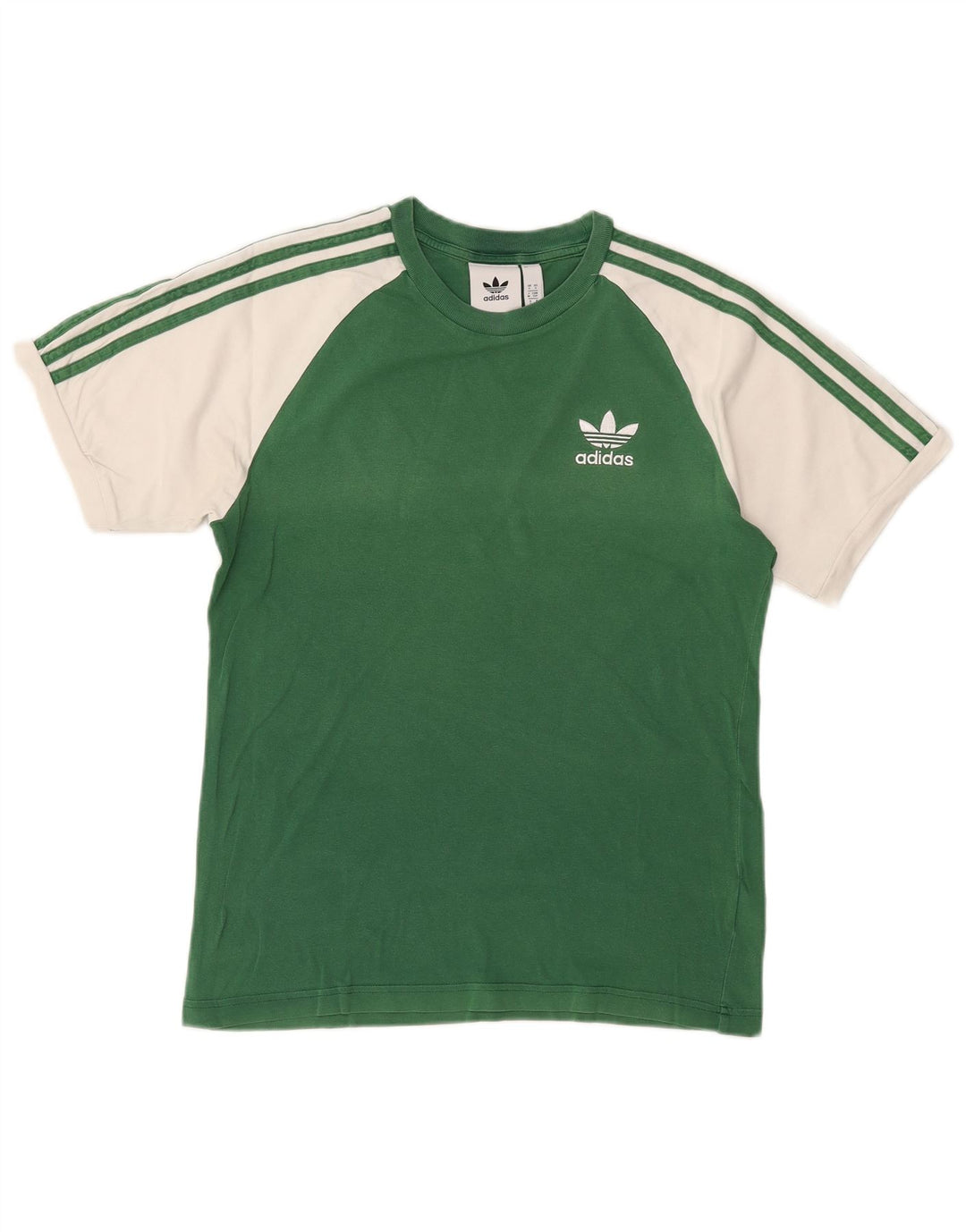 Tricou pentru bărbați Adidas Top Mic Verde Poliester Colorblock