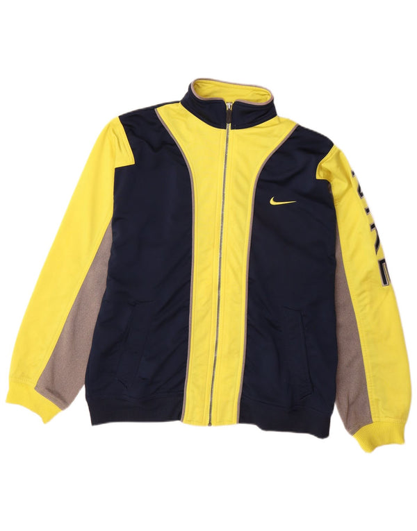 Jachetă de top pentru trening cu grafică Nike pentru băieți 13-14 ani XL bleumarin, color block
