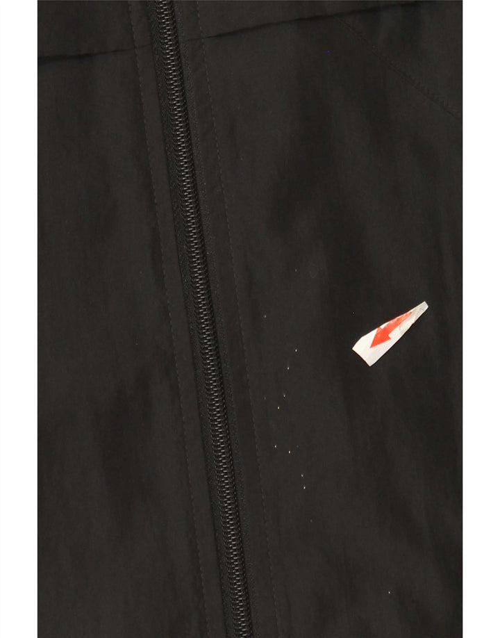 Jachetă de trening Adidas pentru bărbați Marea Britanie 42/44 Poliester mare negru color bloc