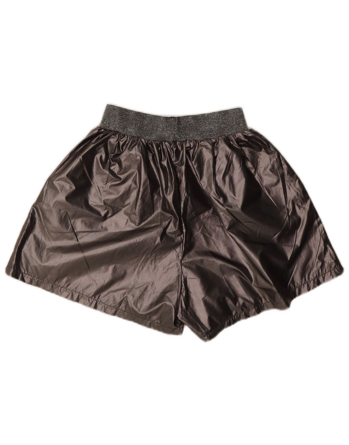 Pantaloni scurti sport vintage pentru femei UK 16, mari, gri, poliester