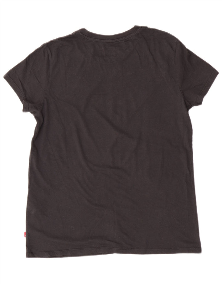 Tricou grafic Levi's pentru femei Top UK 14 Medium Black Bumbac