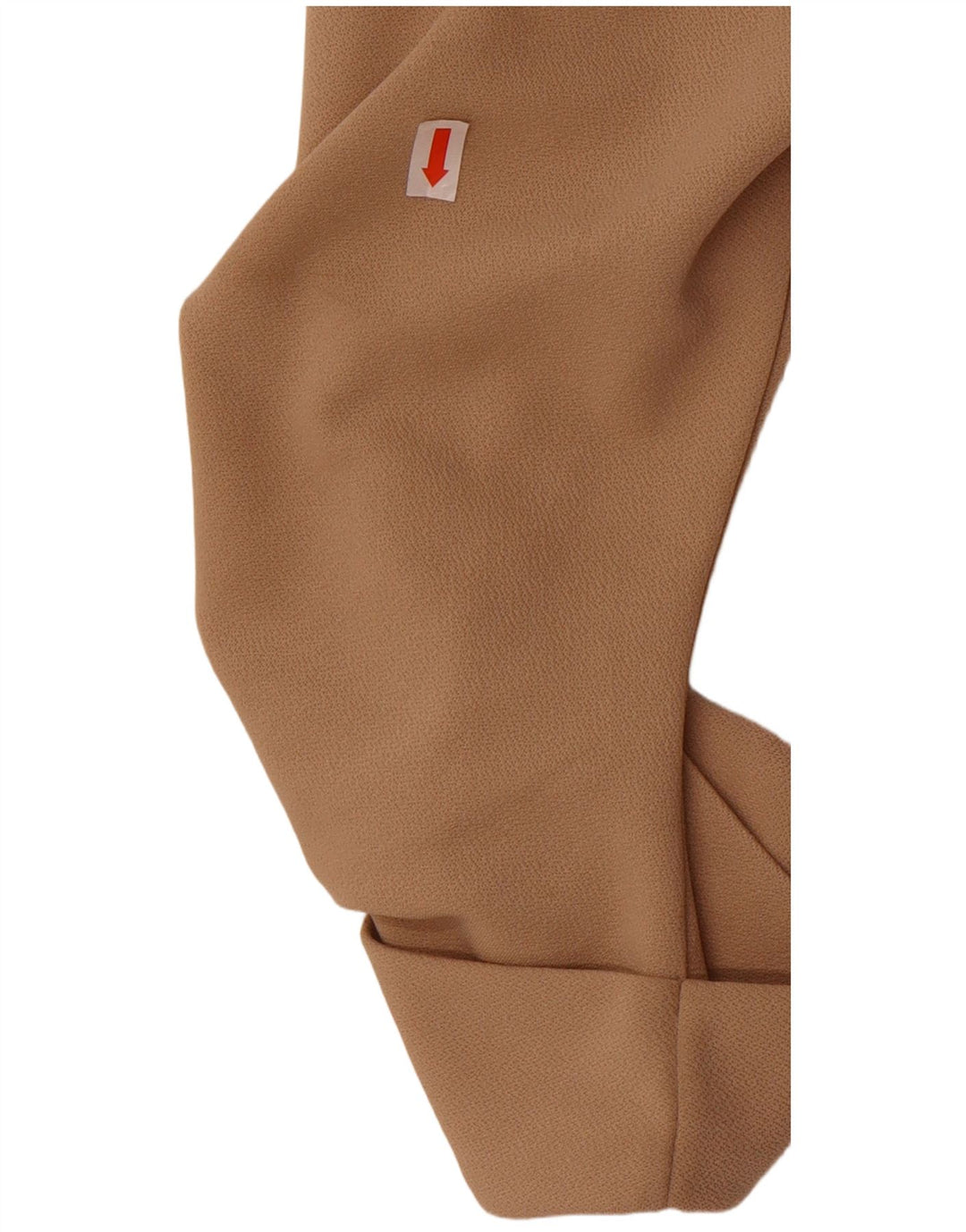 Jachetă blazer deschisă cu mâneci 3/4 pentru femei Quiz UK 12 Poliester mediu bej