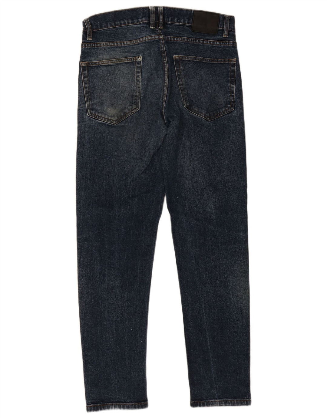 Blugi slim pentru bărbați Zara EU42 Large W32 L28 Bleumarin