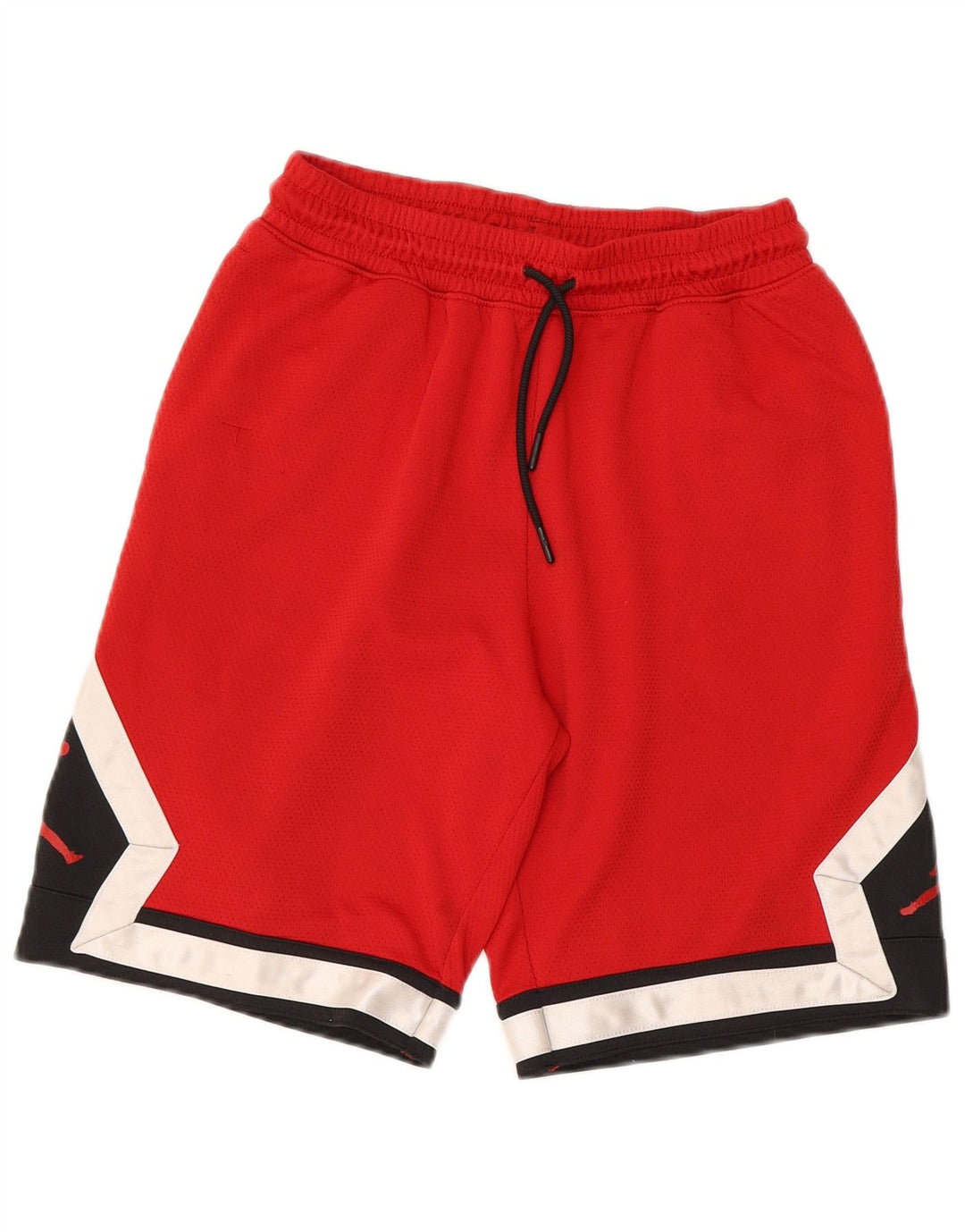 Pantaloni scurți sport Jordan pentru băieți 12-13 ani, roșu, poliester color bloc