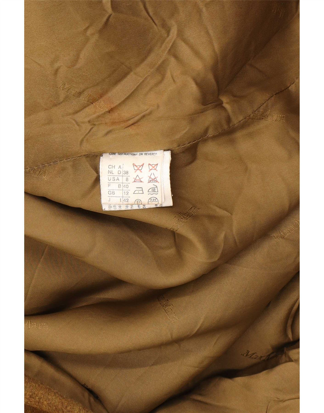 Palton supradimensionat pentru femei Max Mara UK 12 Medium Khaki