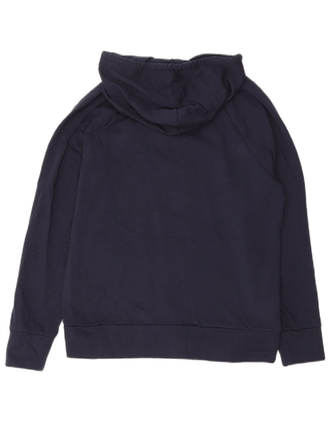 EDDIE BAUER Pulover cu glugă pentru femei UK 10 Poliester bleumarin mic