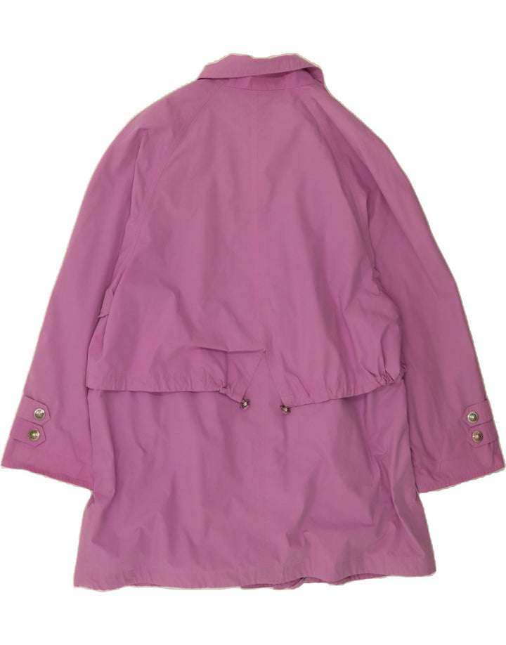 VINTAGE Womens Overcoat UK 18 XL Pink Cotton Vintage Vintage and Second-Hand Vintage from Messina Hembry 