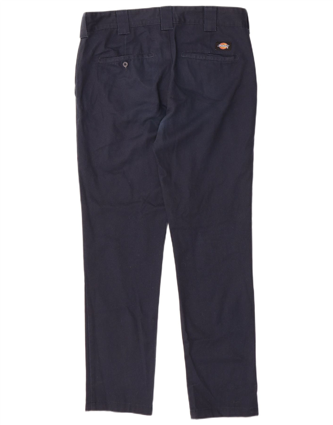 Pantaloni chino slim pentru bărbați Dickies L32 L32 poliester bleumarin