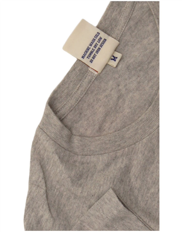 Tricou grafic pentru bărbați Franklin Marshall Top, bumbac, gri mediu