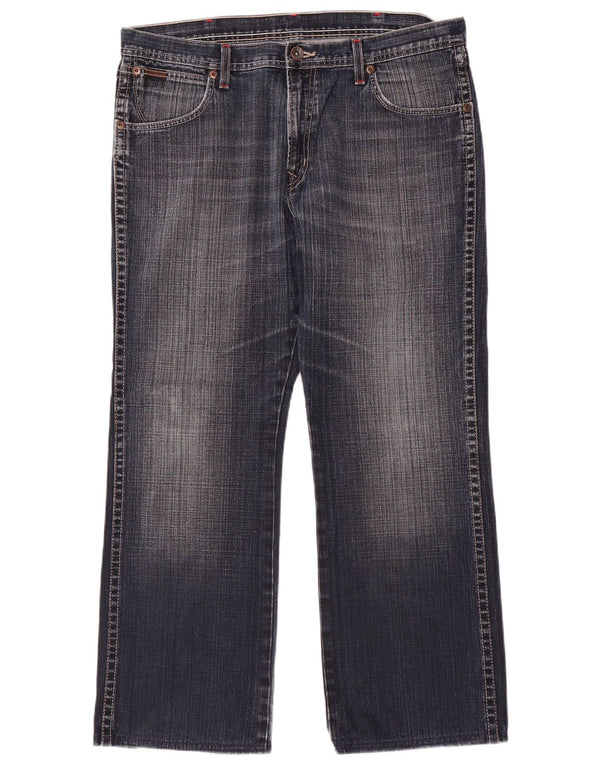 Blugi drepte Wrangler pentru bărbați Roxboro W36 L30 bumbac albastru