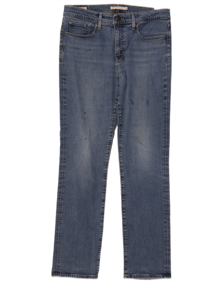Blugi drepți modelați 314 Levi's pentru femei L31 L31 Bumbac albastru