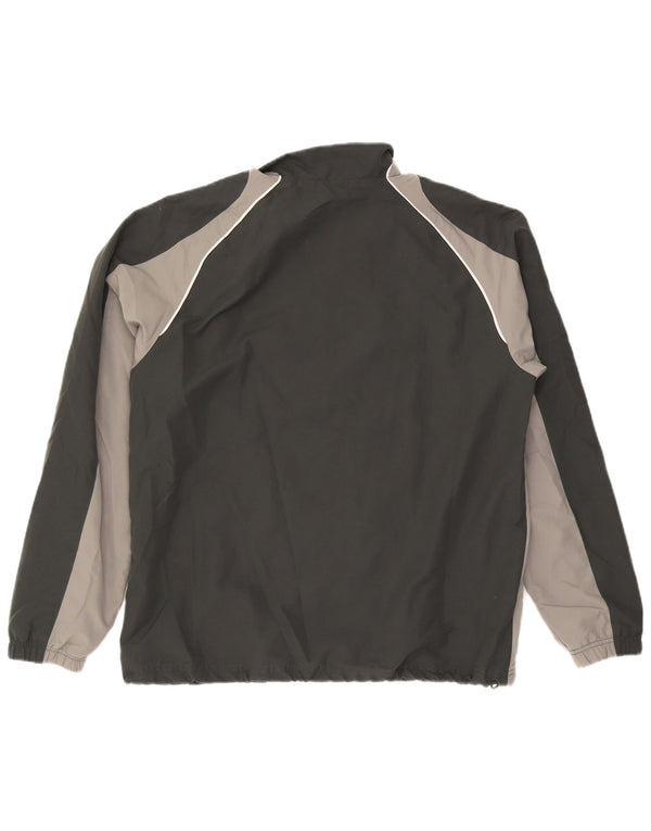 Jachetă de trening pentru bărbați Reebok, mare, negru, poliester color bloc