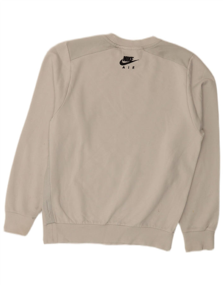 Pulover grafic pentru bărbați Nike XS Bumbac alb