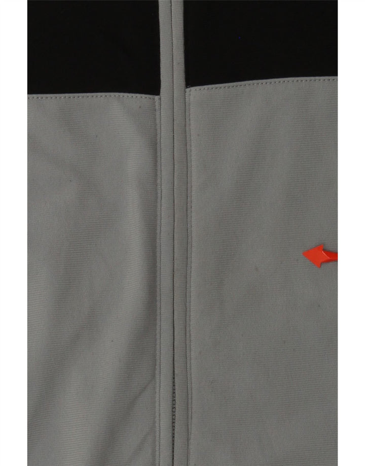 Jachetă de trening pentru băieți ADIDAS 13-14 ani, gri, poliester color bloc