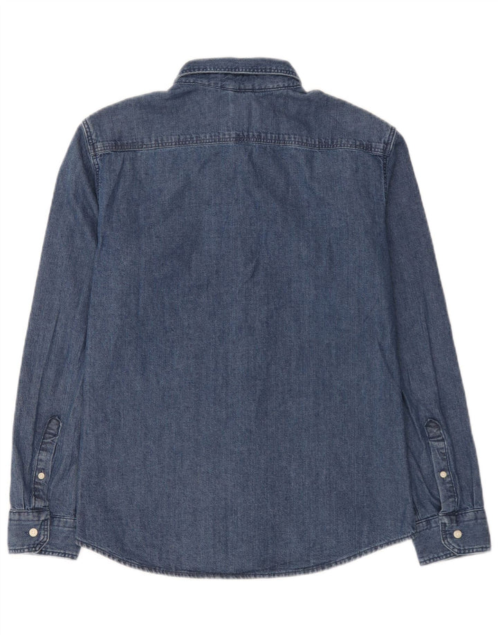 Cămașă Levi's Slim Fit Denim Bumbac Albastru Mediu