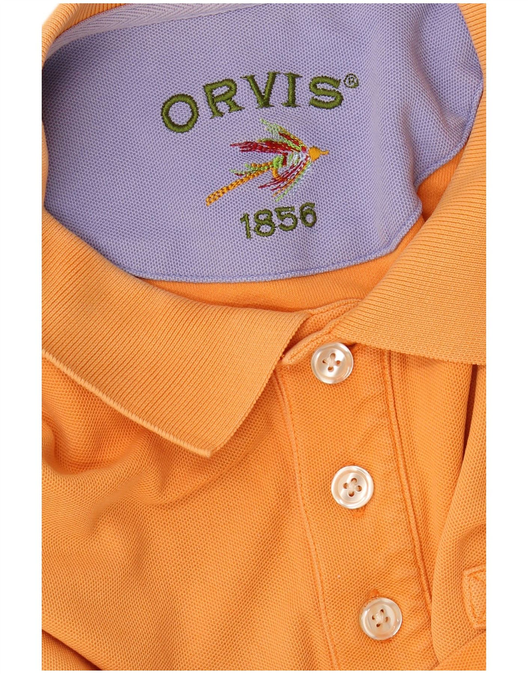Tricou polo pentru bărbați Orvis 3XL portocaliu