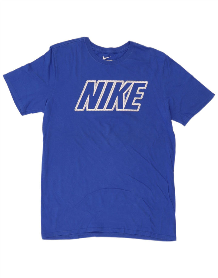 Tricou grafic NIKE pentru bărbați cu croială atletică Top mare albastru
