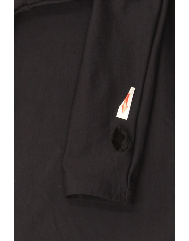 Under Armour Cold Gear Top cu mânecă lungă pentru femei UK 8 Small Black Nylon