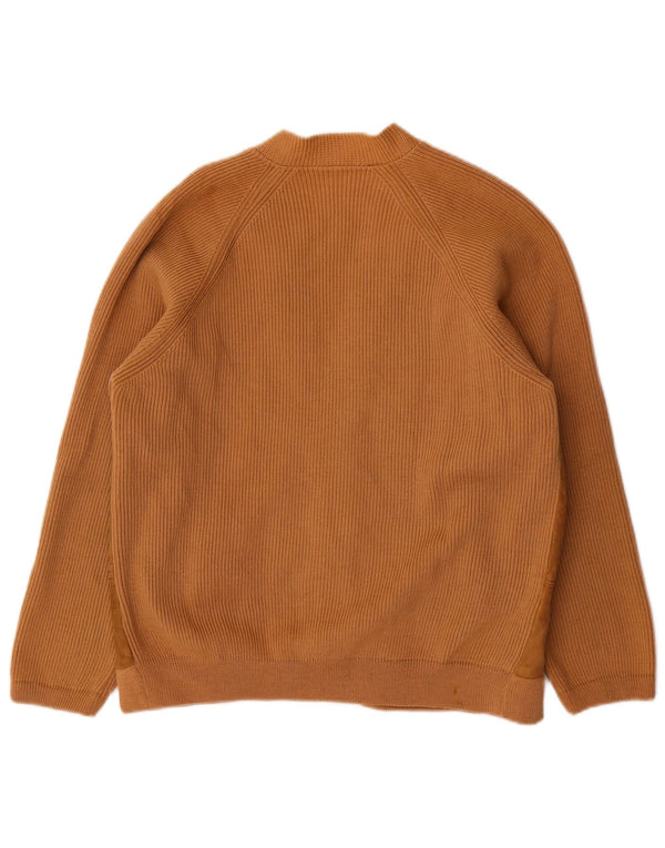 Pulover cardigan pentru femei VINTAGE UK 16 mare bej