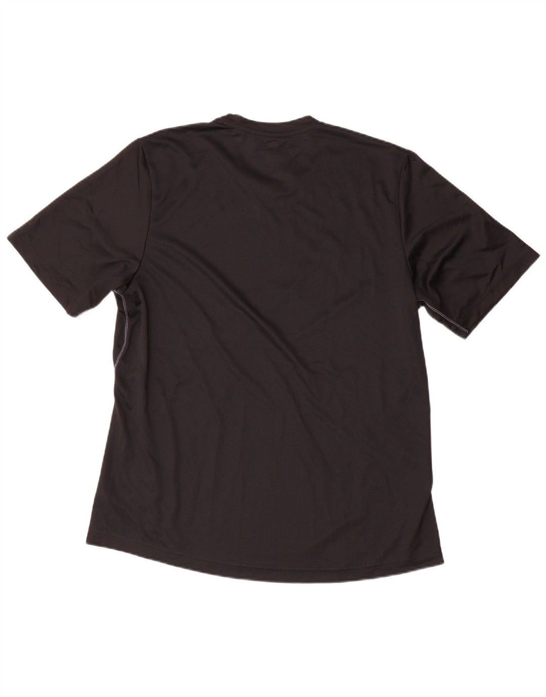 Tricou ADIDAS Climalite pentru bărbați Top mare din poliester negru