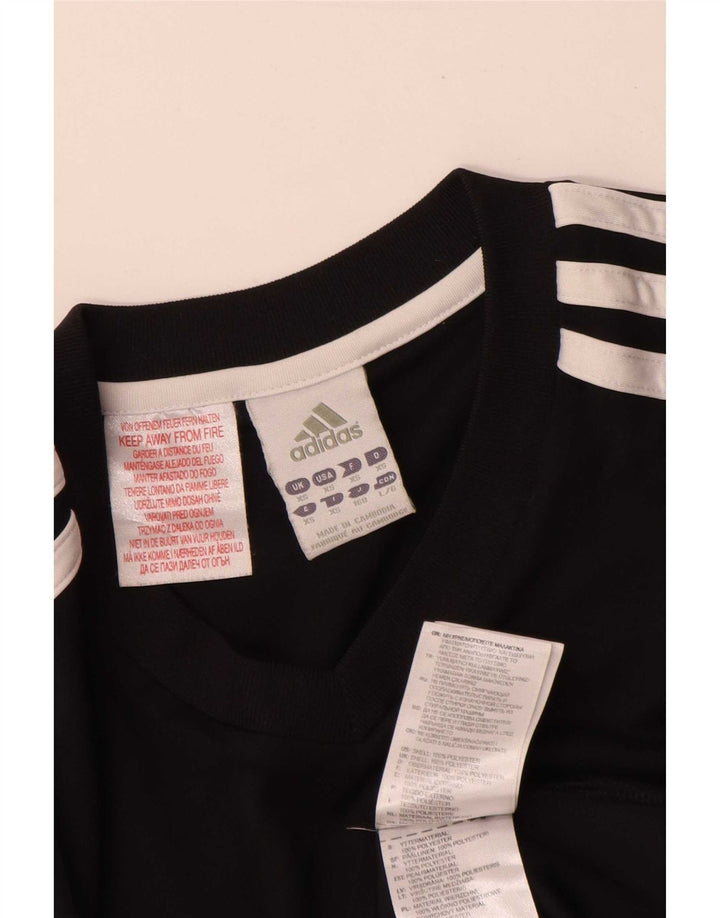 Tricou Adidas Climalite Graphic Top XS Poliester Negru