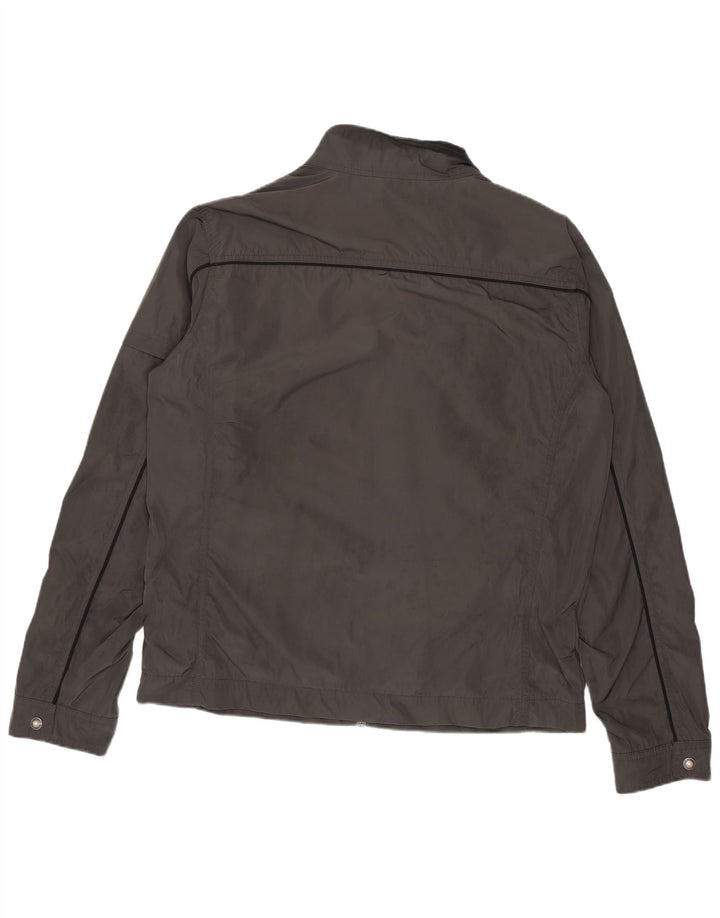 Jachetă grafică pentru bărbați Calvin Klein Jeans UK 38 Medium Gri Poliester