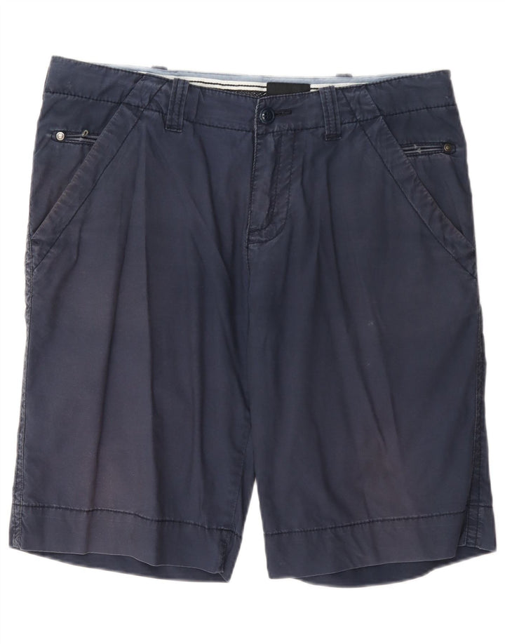 Pantaloni scurți chino pentru bărbați Calvin Klein W32 bumbac albastru bleumarin mediu