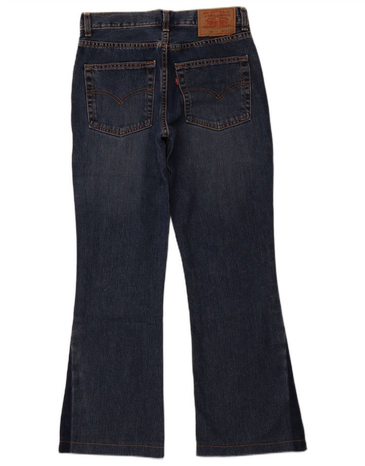 Blugi LEVI'S 525 Bootcut W28 L28 Bumbac albastru