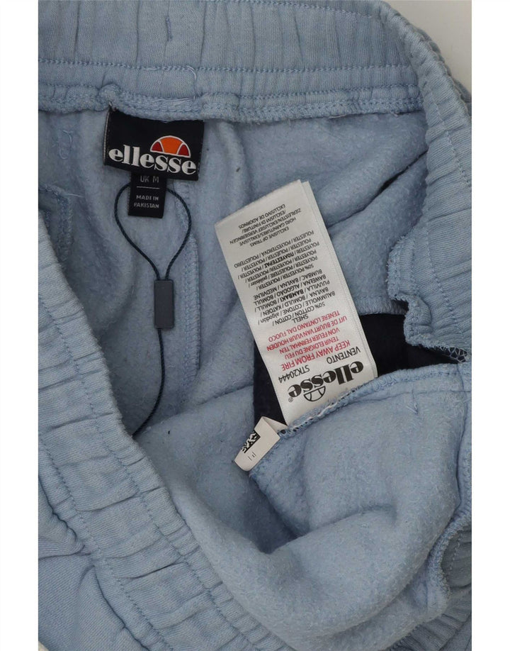 Pantaloni scurți sport Ellesse pentru bărbați, albastru mediu, bumbac color bloc