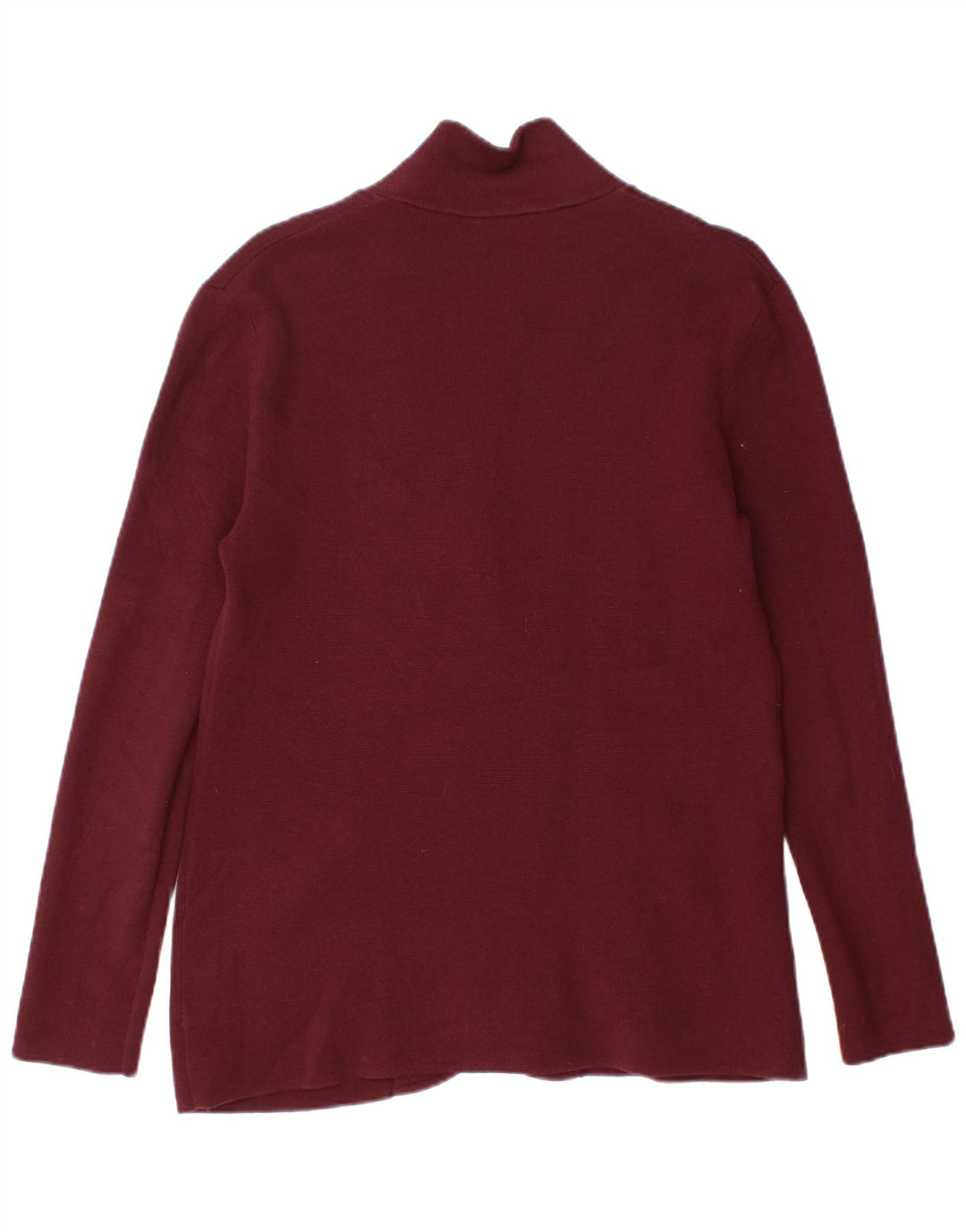 Jachetă pentru femei J. Crew cu 2 nasturi, UK 10, bumbac burgundy mic