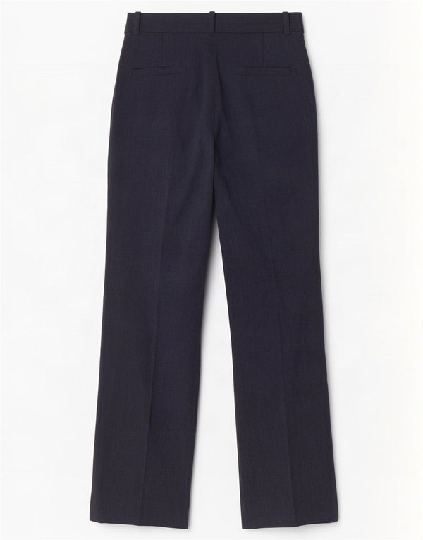 Massimo Dutti Pantaloni drepti pentru femei EU 36 XS W26 L30 bleumarin