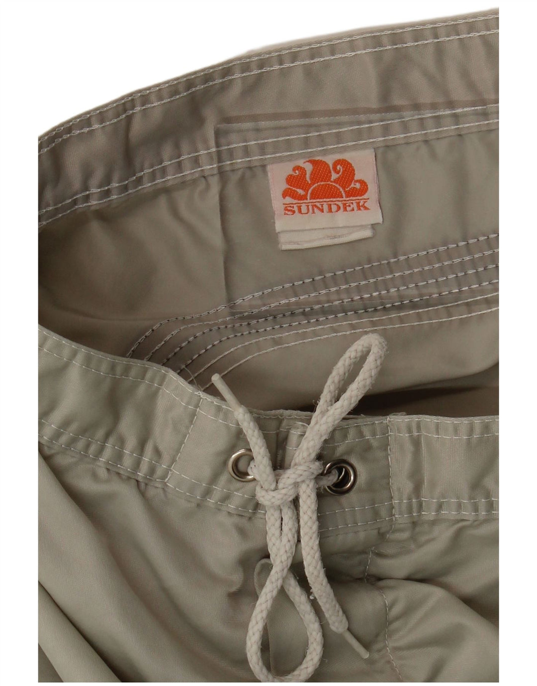 Sundek Pantaloni scurti de înot pentru bărbați, nailon verde mic