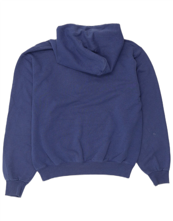 Pulover pentru bărbați Champion Wheaton Graphic Hoodie, albastru mic