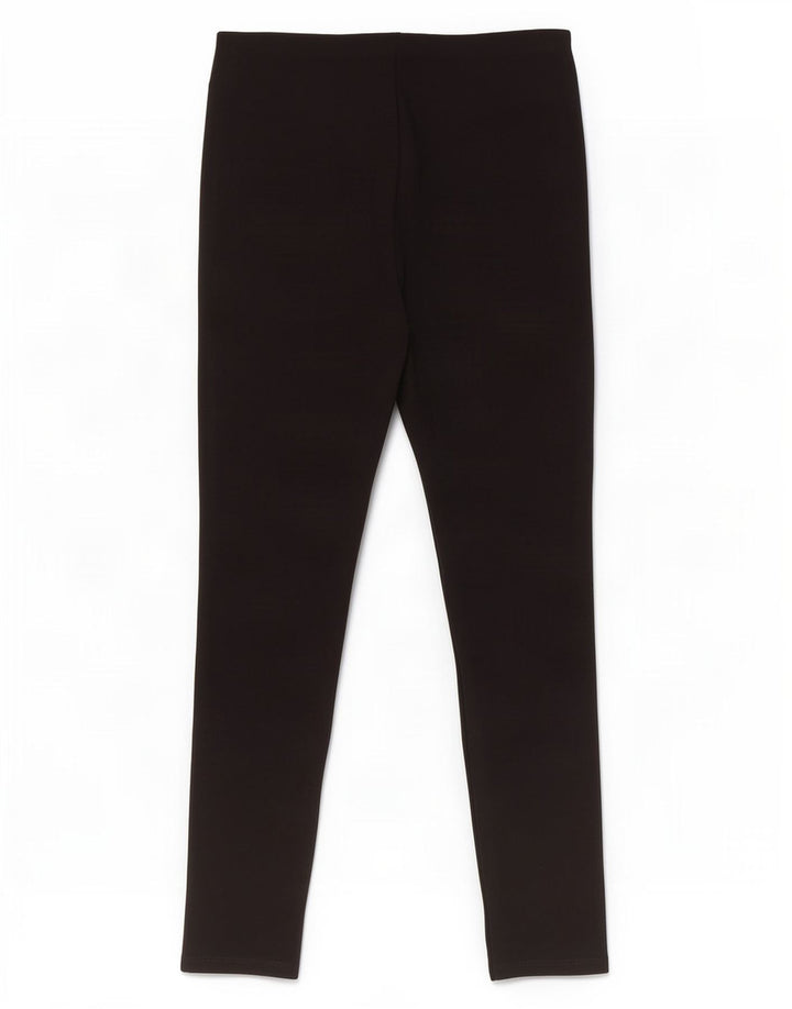 Leggings crop pentru femei Zara UK 12 Medium Black