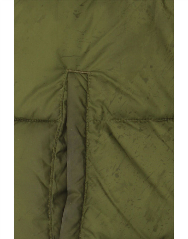 Jachetă căptușită cu glugă pentru bărbați ELLESSE UK 36 Poliester verde mic