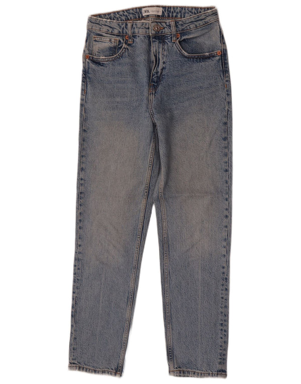 Blugi slim dama Zara EU 36 XS W26 L27 Albastru