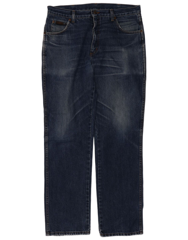Blugi drepte pentru bărbați Wrangler Texas W36 L32 Bumbac albastru