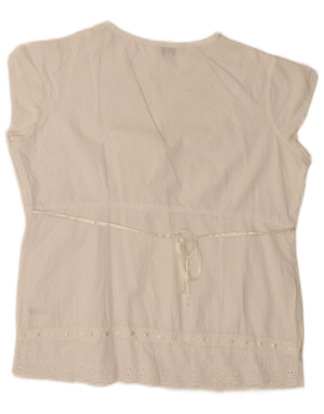 Max & Co. Bluza pentru femei, mărime Petite, UK 12, Mediu, Alb cu model floral, Bumbac