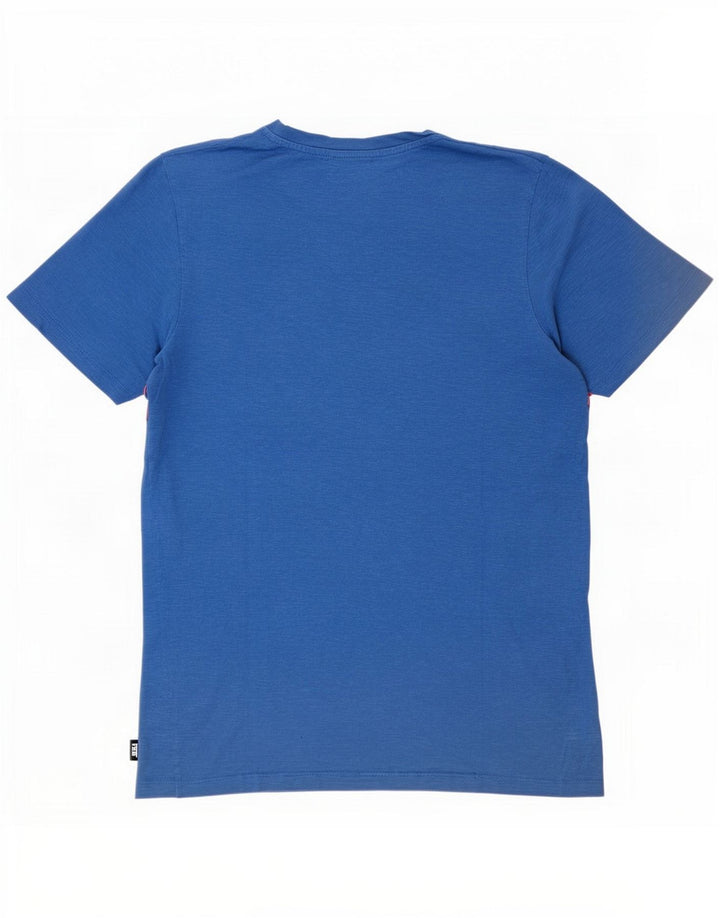 Jack & Jones Tricou pentru bărbați Top Bumbac albastru mediu