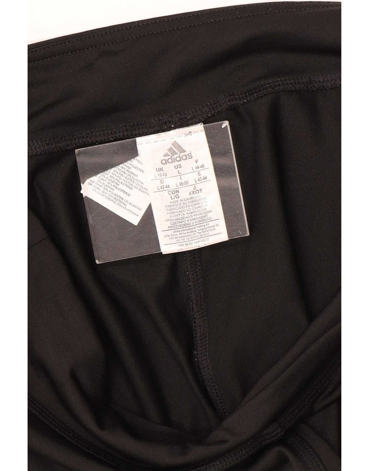 Leggings Adidas Climalite Capri pentru femei Marea Britanie 16/18 Poliester negru mare