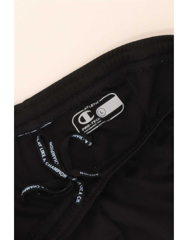 Pantaloni scurți sport Champion pentru bărbați, mari, negri