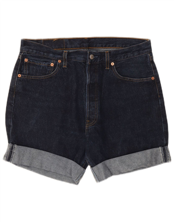 Pantaloni scurți Levi's 501 Denim W34 Large Bleumarin