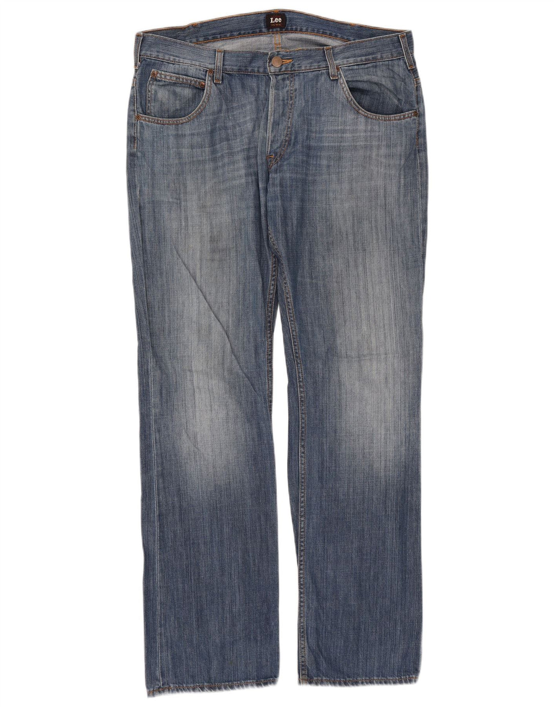 Blugi Lee Knox Straight pentru bărbați W38 L34 Bumbac albastru