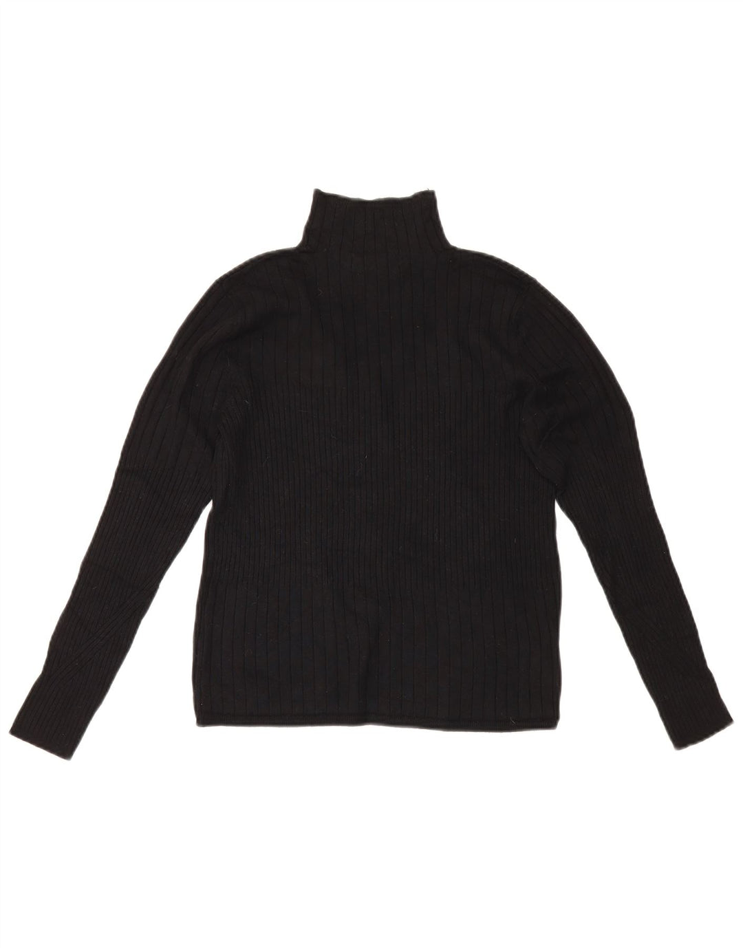 Crop Top pentru femei Marks & Spencer cu mânecă lungă UK 14 Medium Negru