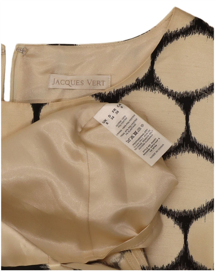 Rochie pentru femei JACQUES VERT UK 8 Mic Bej Poliester cu buline