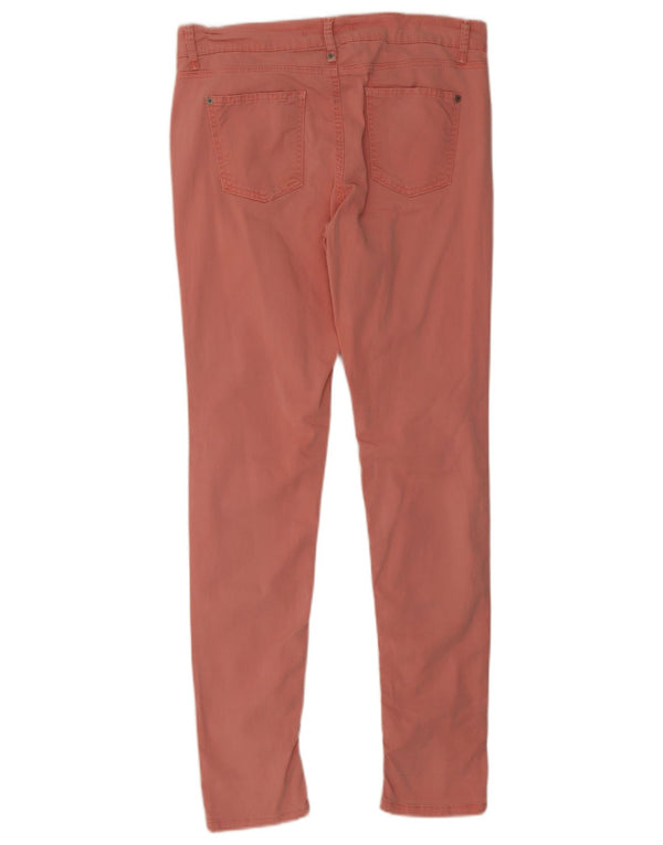 Blugi skinny pentru femei Zara EU 42 Large W32 L32 Pink Bumbac