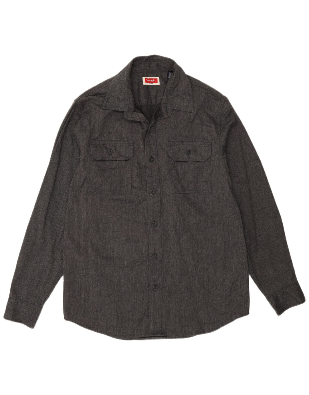 Cămașă pentru bărbați Wrangler, bumbac gri mediu