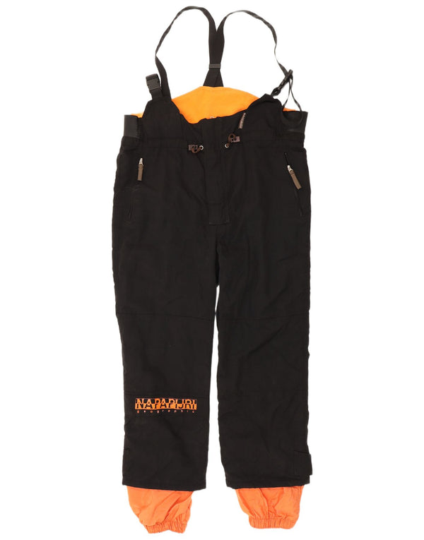 Pantaloni de schi Napapijri pentru bărbați cu grafică, 2XL, poliamidă neagră