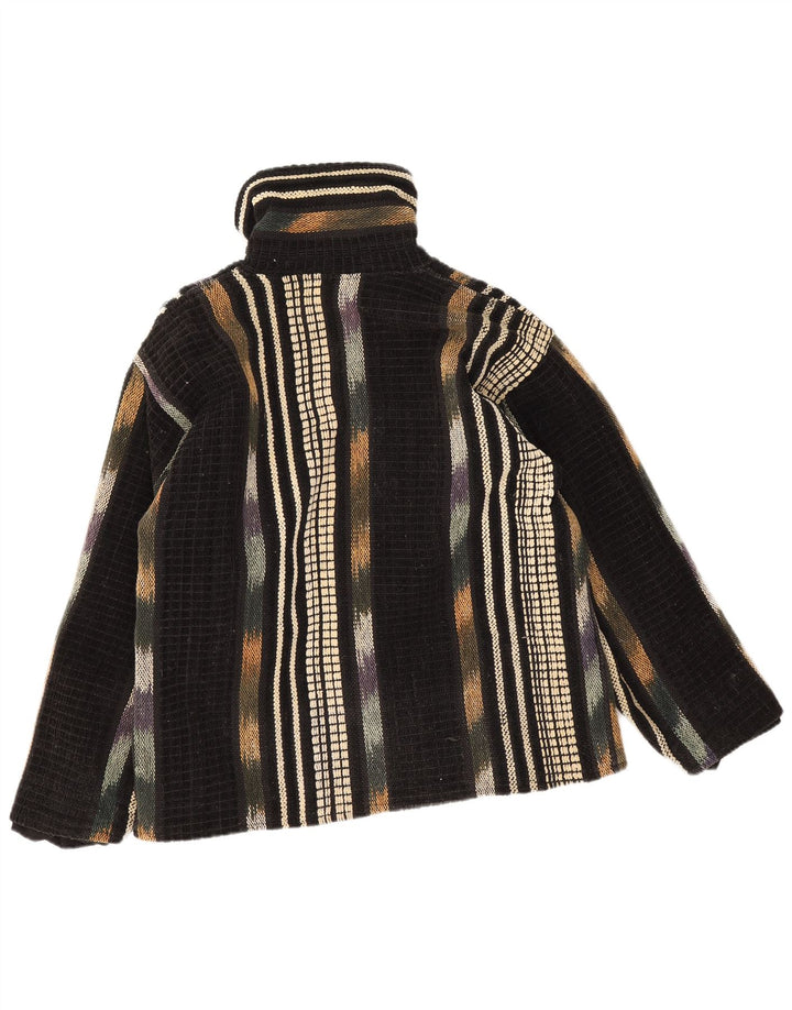 Bomber vintage pentru bărbați UK 38, bumbac cu dungi negre medii