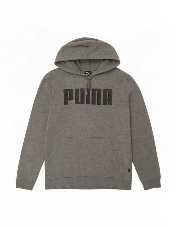 Pulover pentru bărbați Puma Graphic Hoodie, mic, gri